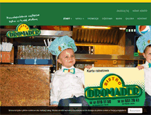 Tablet Screenshot of bistro-dromader.pl